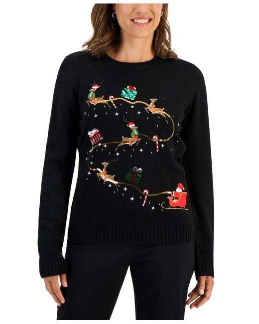 Karen scott holiday sweaters clearance