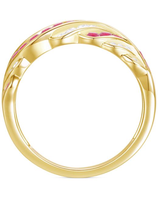 Macy's Pink Created Sapphire