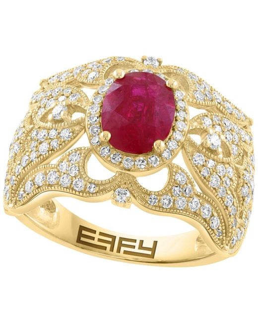 Effy Metallic Ruby (2-3/8 Ct. T.w.