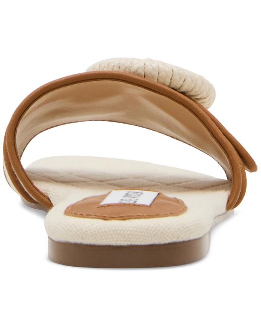 Steve Madden Merla, Sandalia Mujer, Rafia Natural, 37 EU