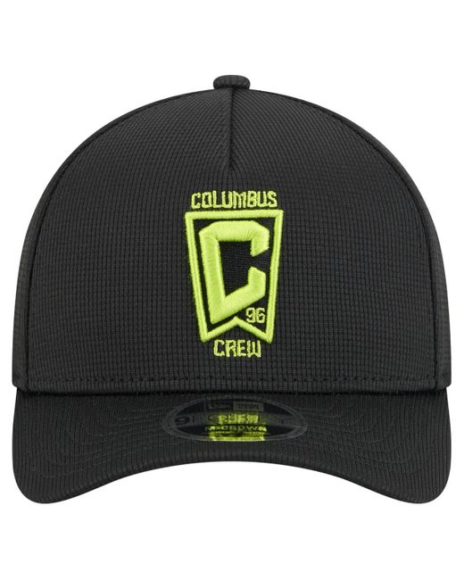 KTZ Black Columbus Crew 2025 Jersey Hook 9forty M-crown Adjustable Hat for men