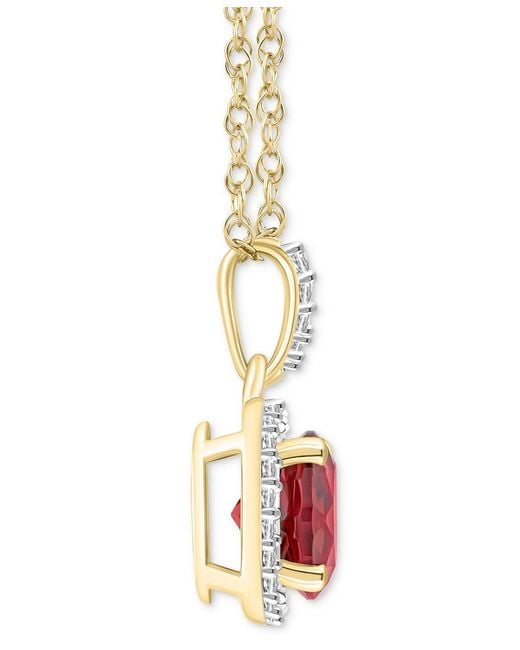 Macy's Red Lab-created Ruby (1-1/2 Ct. T.w.