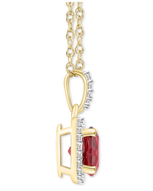 Macy's Red Lab-created Ruby (1-1/2 Ct. T.w.