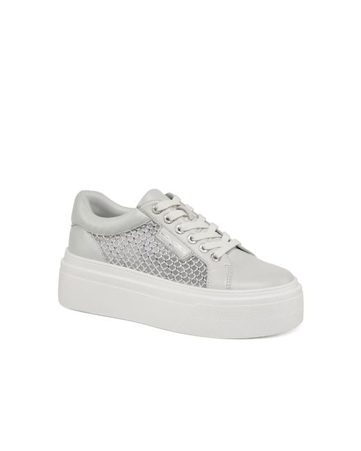 J/Slides White Aspen Sneaker