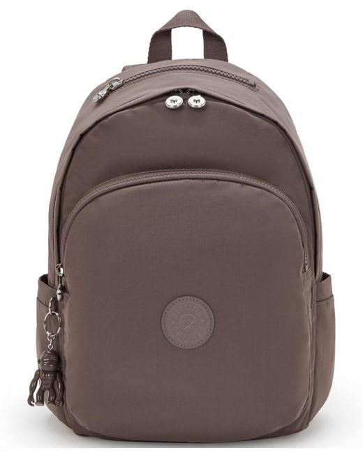Kipling Brown Delia Small Laptop Backpack