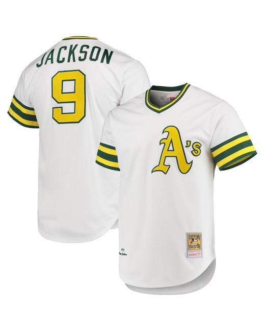 Mitchell & Ness reggie Jackson Oakland Athletics 1972 Cooperstown ...