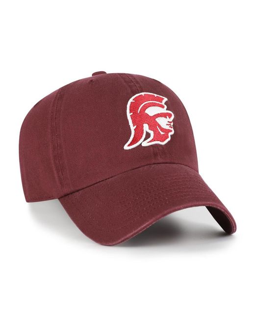 '47 Red Usc Trojans Clean Up Adjustable Hat for men