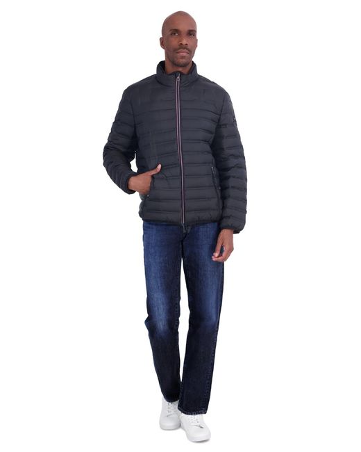 Tommy Hilfiger Blue Real Down Packable Jacket for men