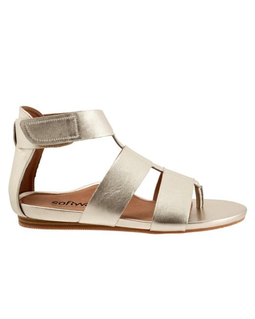 Softwalk® Metallic Cabo Sandal