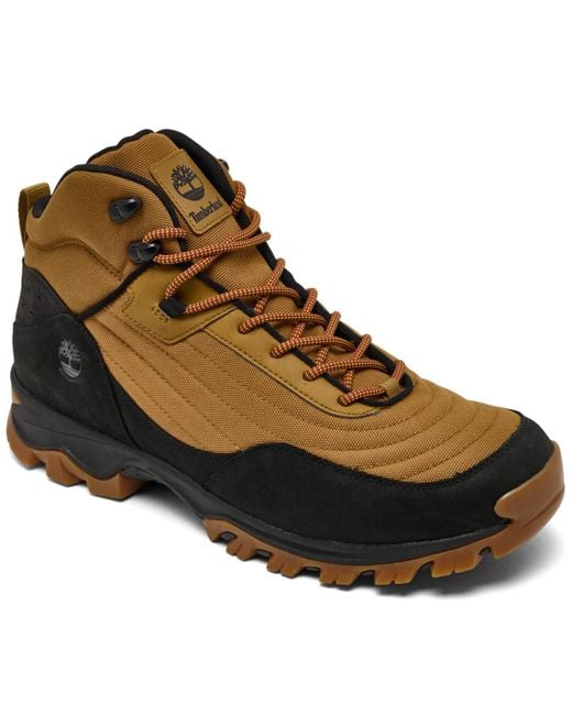 Timberland Brown Mt. Maddsen Mid Waterproof Hiking Boots From Finish Line for men