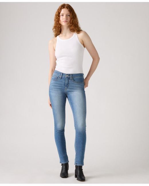 Levi's Women's Blue 311 Mid Rise Shaping Skinny Jeans