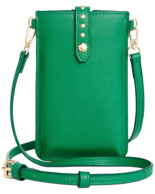 INC International Concepts Ashlii Phone Wristlet Crossbody in Green Lyst
