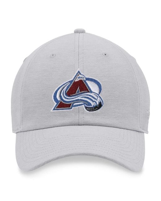 Men's Colorado Avalanche Fanatics Branded Gray/White 2022 Stanley Cup  Champions Locker Room Trucker Adjustable Hat