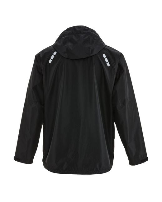 Refrigiwear Black Lightweight Rainwear Jacket for men