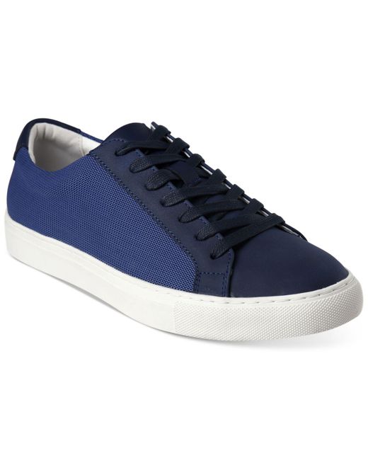 Alfani Grayson Laceup Sneakers, Created For Macy's in Blue for Men Lyst