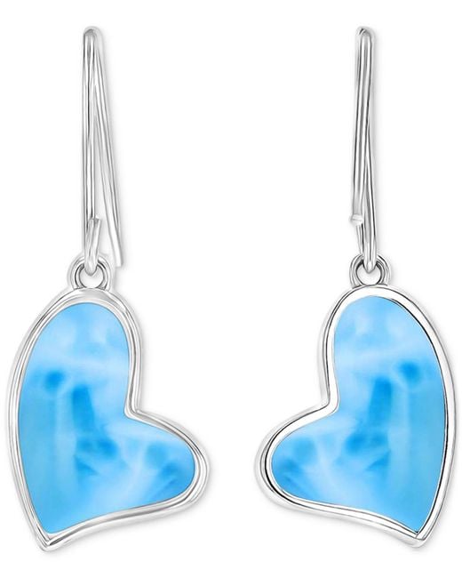 Macy's Blue Heart Shape Opal (4.5 Ct. T.w.
