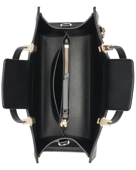 Calvin Klein Black Verne Small Satchel Bag
