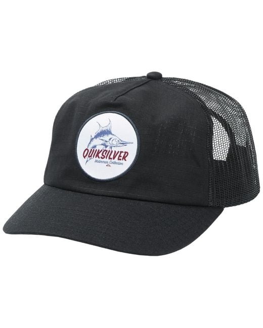 Quiksilver Black Hook Trucker Hat for men