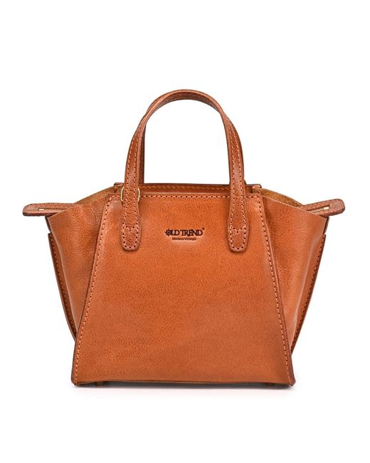 Old Trend Brown Iris Mini Tote Bag