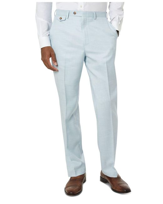 Tayion Collection Classicfit Light Blue Suit Pants for Men Lyst