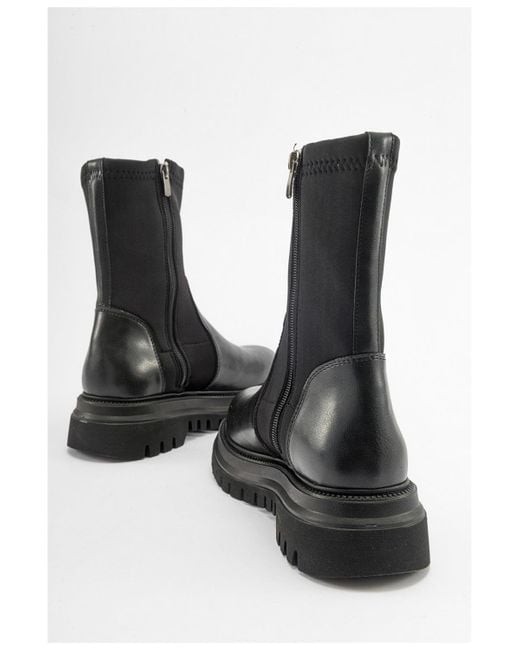 Prologue Shoes Black Alias Zip Boot