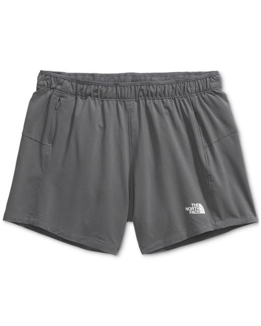 The North Face Blue Wander 2.0 Mid Rise Pull On Shorts
