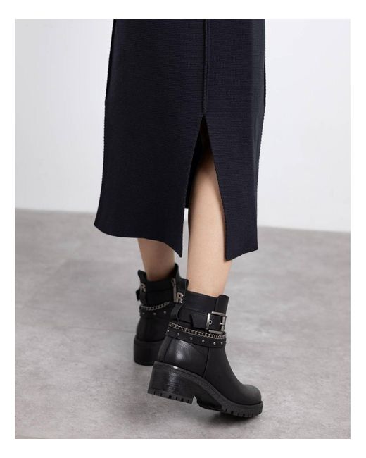 Xti Black Ankle Booties Refresh Collection By