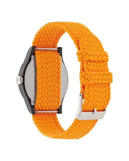 Adidas Orange Analog Nylon Watch