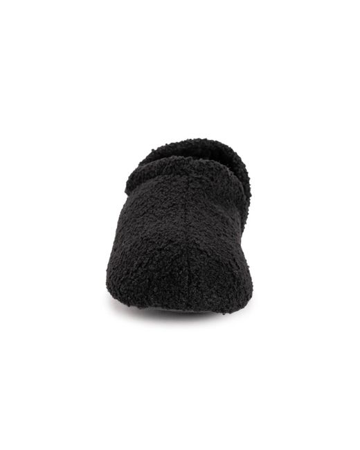 Muk Luks Black Berber Slipper for men