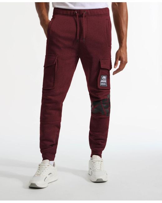 Ecko' Unltd Red Scoot Over jogger Pants for men