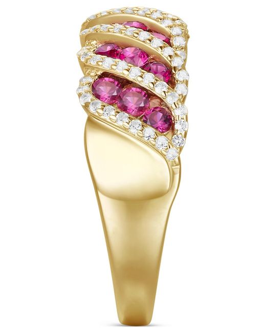 Macy's Metallic Lab-grown (1 Ct. T.w.