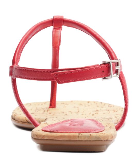 SCHUTZ SHOES Pink Elsha Round Toe Flat Sandals