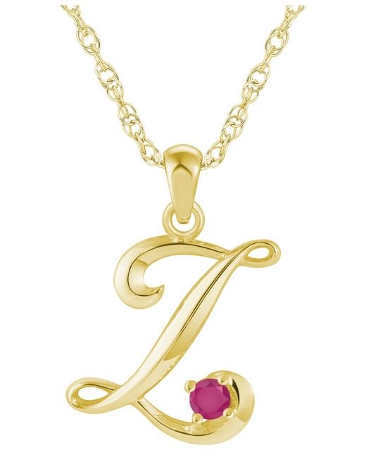 Macy's Metallic Ruby (1/6 Ct. T.w.
