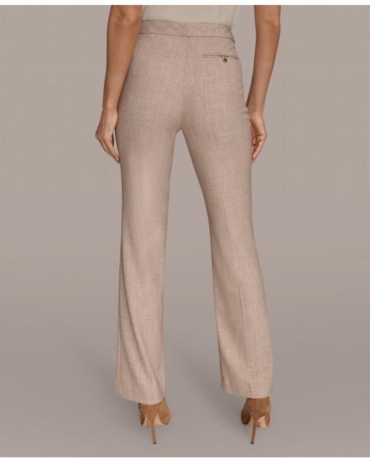 Donna Karan Natural Straight Leg Pants