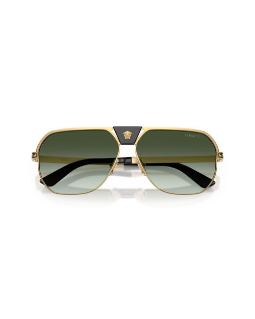 Versace Green Square Sunglasses