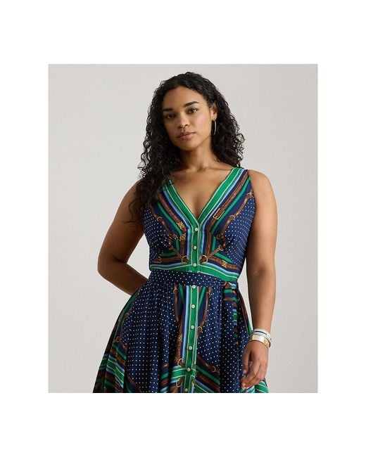 sachin and babi light blue dress Lauren Ralph Lauren Woman JERSEY ONE-SHOULDER GOWN - Jersey dress - fuchsia  berry/purple
