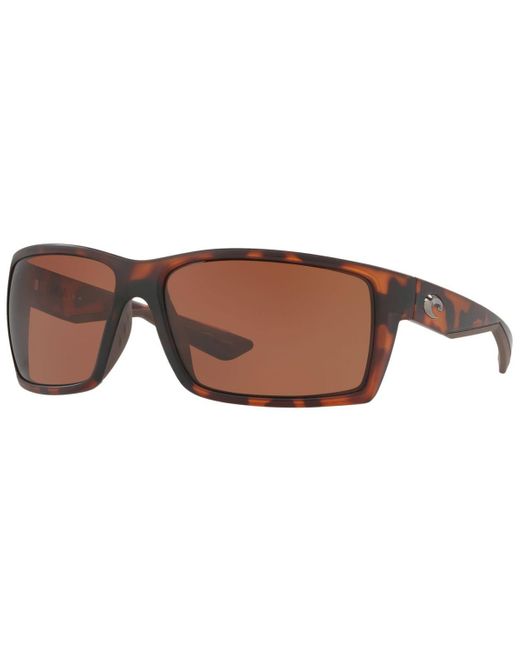 Costa Del Mar Brown Polarized Sunglasses for men