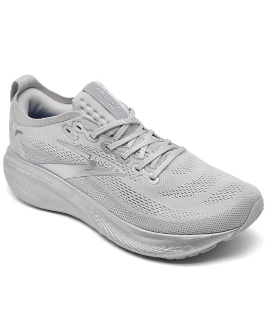 Brooks Gray Adrenaline Gts 25 Silver Anniversary Running Sneakers From Finish Line for men
