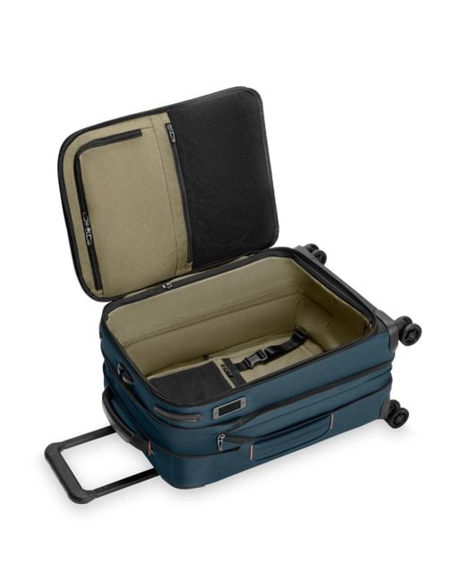 Briggs & Riley Blue Essential 22" Carry-on Expandable Spinner