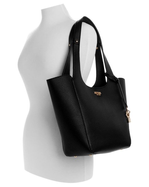 Guess Black Helina Medium Tote