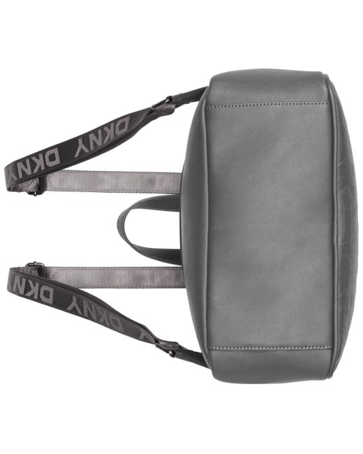 DKNY Gray Clean Cut 14" Backpack