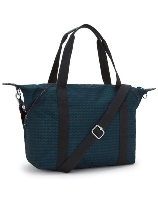 Kipling Blue Art M Tote