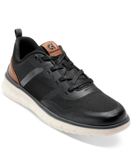 Cole Haan Black Generation Zerøgrand Stitchlite Lace-up Sneakers for men