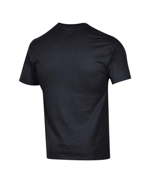 Champion Black Oregon Ducks Arched Logo T-shirt for men