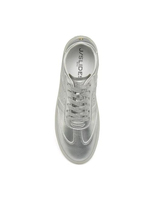 J/Slides White Hunter Sneaker