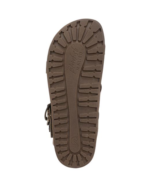 Blowfish Brown Lilac Thong Slide Platform Sandals