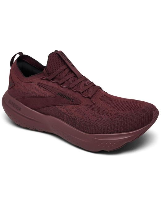 Brooks Red Glycerin Stealthfit 21 Running Sneakers From Finish Line for men