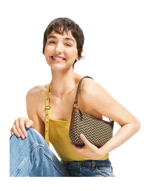 Fossil Metallic Jolie Small Crossbody Bag