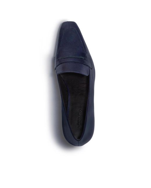 Bernardo Blue Safi Loafer Pump