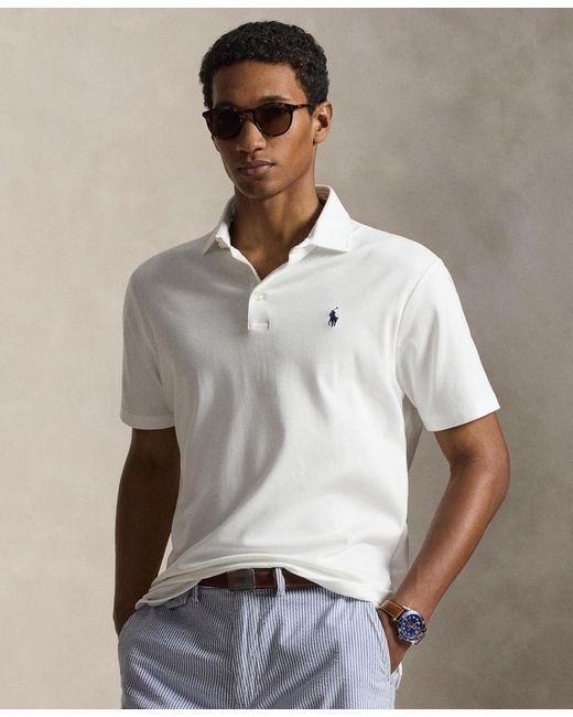 Polo Ralph Lauren Classic-fit Polo Shirt in White for Men | Lyst